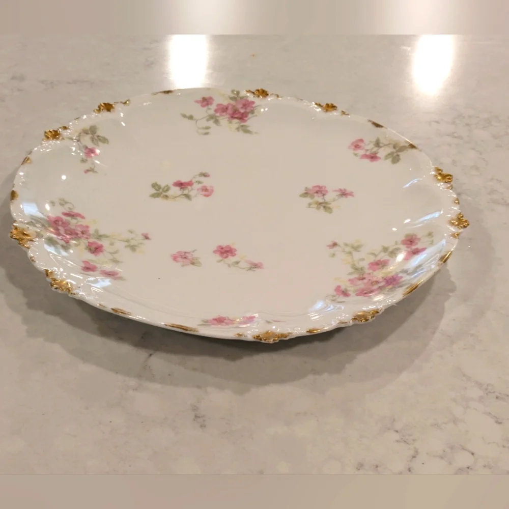Limoges France Porcelain Serving Plate